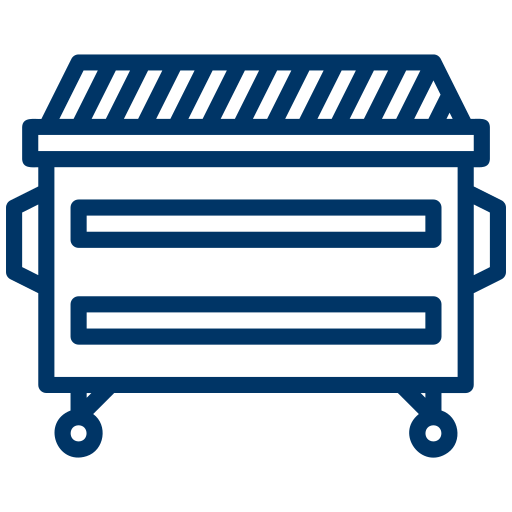 Dumpster rental and cleaning services Icon